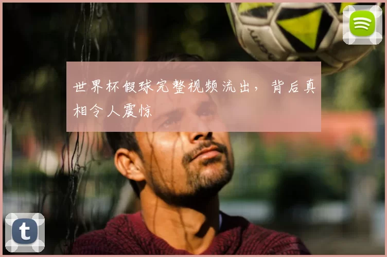 世界杯假球完整视频流出,背后真相令人震惊