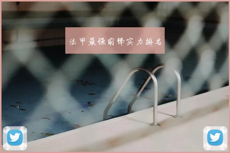 法甲最强前锋实力排名